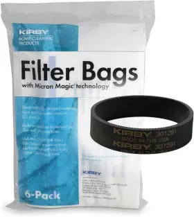 Allergen KIRBY Reduction Hepa Filter Bags Vacuums Belt