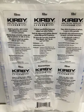 842151109870 KIRBY Micron Magic Vacuum Bags Twist Pack #2
