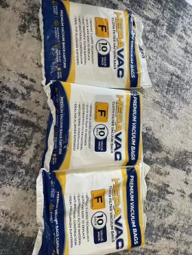 KVBF-10 KIRBY Pack Veva Vacuum Bags Hepavac Filter Hepa Vac