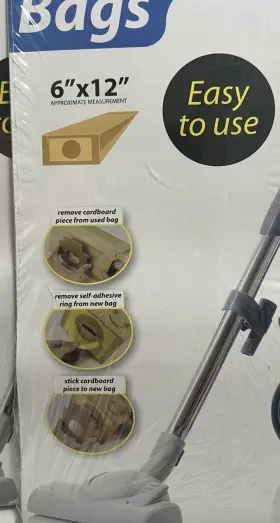 731015216352 KOLE IMPORTS Vacuum Cleaner Bags Total #3