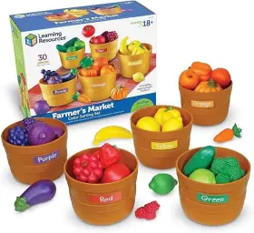 LER3060 LEARNING RESOURCES Farmers Sorting Set Homeschool