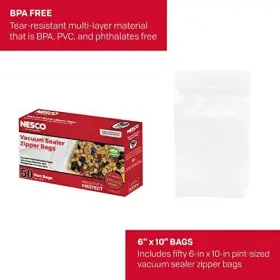 VSBP-Z50 METAL WARE CORPORATION Vacuum Sealer Zipper Pint #3