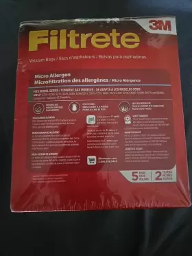 023169122925 MIELE Filtrete Fjm Set Vacuum Bags Filters #2 023169122925 MIELE Filtrete Fjm Set Vacuum Bags Filters #2