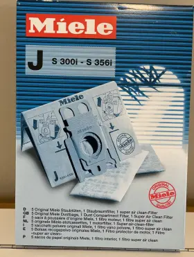 S300I-S356I MIELE Canister Vacuum Cleaner Bags Filters Pack #2