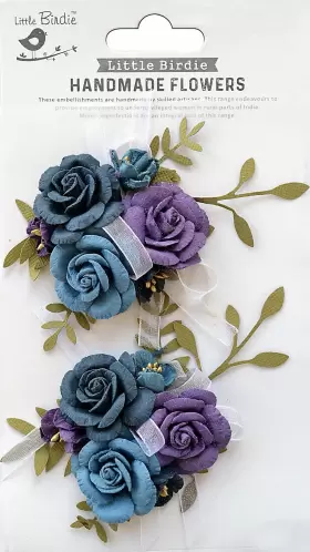 ARION-79436 NICOLE CRAFTS Birdie Paper Flowers Passion