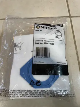 107418525 NILFISK Vacuum Bag Dust Disposable