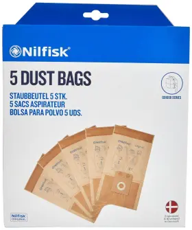 715492007653 NILFISK Paper Bags