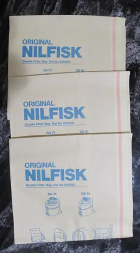815850 NILFISK Vacuum Cleaner Canister Bags Gs