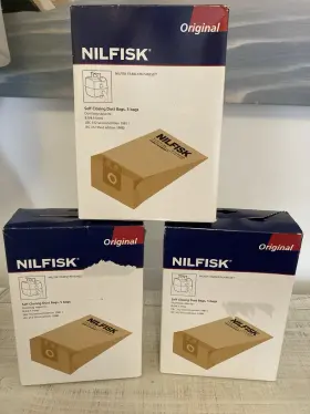 82222800 NILFISK Bags Vacuum Closing