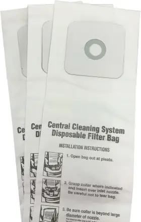 5823870059 NUTONE Central Vacuum Bags