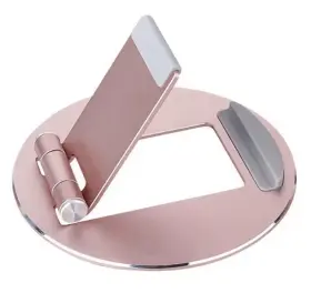 734010045637 OMOTON Cell Phone Stand Desktop Holder Dock Pink