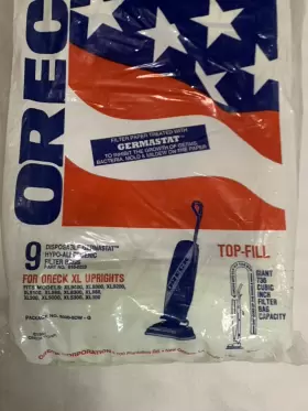 00017 ORECK Upright Celoc Allergenic Filter Bags Top Fill #2 00017 ORECK Upright Celoc Allergenic Filter Bags Top Fill #2