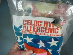 010-0228 ORECK Filter Bags Upright Vacuum Top Fill Germastat #3