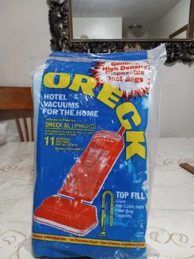 8000-11 ORECK Pack Uprights Disposable Dust High Density Bags