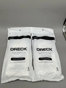 AK12405 ORECK Celoc Vacuum Filter Bags Ironman