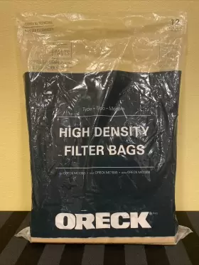 MC1000 ORECK Canister Vacuum Bags High Density Filter Pack MC1000 ORECK Canister Vacuum Bags High Density Filter Pack
