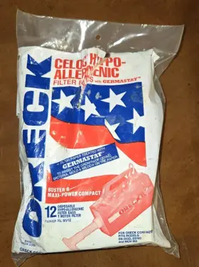 MCV-12 ORECK Buster Allergenic Double Wall Filter Bag