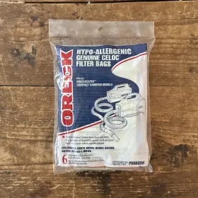 PKBB6DW ORECK Pack Allergenic Celoc Filter Bags PKBB6DW ORECK Pack Allergenic Celoc Filter Bags
