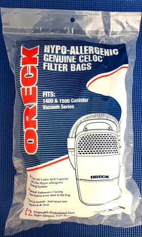 PKCC12DW ORECK Edge Canister Vacuum Bags PKCC12DW ORECK Edge Canister Vacuum Bags