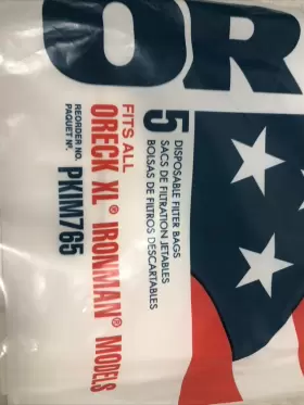 PKIM765 ORECK Ironman Vacuum Bags #3 PKIM765 ORECK Ironman Vacuum Bags #3