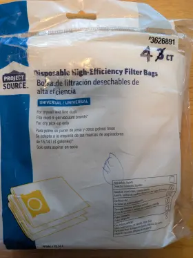 3626882 HIGH Gallon Disposable Efficiency Filter Bags Micron