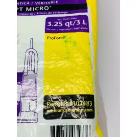103483 PROTEAM Proforce Vacuum Cleaner Bags Pack #3 103483 PROTEAM Proforce Vacuum Cleaner Bags Pack #3