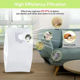 KM01 PURE DAISY Kenmore Canister Vacuum Bags