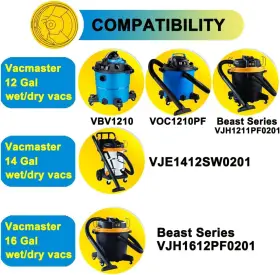 445022068042 PUROOM Pack Vhbl High Efficiency Filter Bags #2 445022068042 PUROOM Pack Vhbl High Efficiency Filter Bags #2