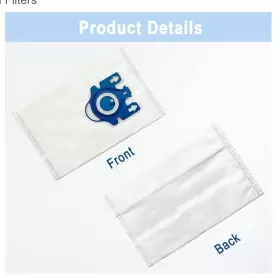 601549229589 REDTAGTOWN Vacuum Cleaner Dust Bags Set Miele Gn #3 601549229589 REDTAGTOWN Vacuum Cleaner Dust Bags Set Miele Gn #3