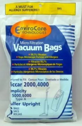 445031841841 RICCAR Simplicity Vacuum Bags 445031841841 RICCAR Simplicity Vacuum Bags