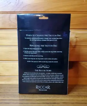 RCH-6 RICCAR Prima Canister Vacuum Bags Box Hepa #2
