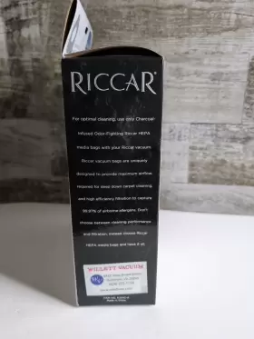RCHC-6 RICCAR Box Infused Hepa Media Vacuum Bags #2