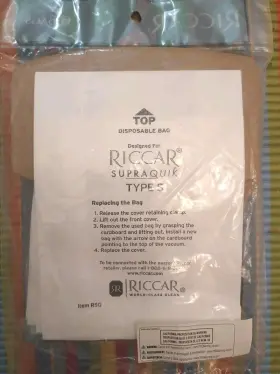 RSQ-6 RICCAR Supraquick Inchs Bag #2