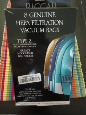 RZH-6 RICCAR Bag Hepa Pizzaz Moonlight Sunburst