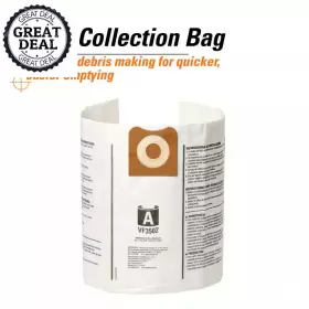 313099278251 RIDGID Vac Up Dust Bags Select Vacuums #3 313099278251 RIDGID Vac Up Dust Bags Select Vacuums #3