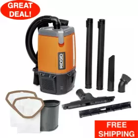 320181455 RIDGID Backpack Vacuum Cleaner Filters Locking Nxt