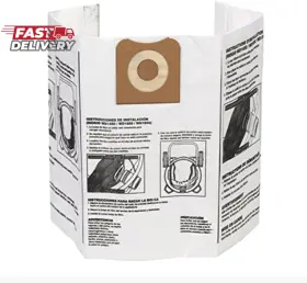 445031680631 RIDGID High Efficiency Dust Bags Gallon