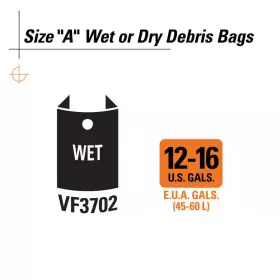445032023048 RIDGID Vac Dust Debris Bags Gallonvacuums #2