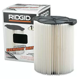 632-72947 RIDGID Standard Pleated Paper Vacuum Filter Vacs