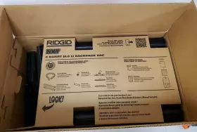 HDB600 RIDGID Backpack Vacuum Cleaner Filters Locking Nxt #2 HDB600 RIDGID Backpack Vacuum Cleaner Filters Locking Nxt #2