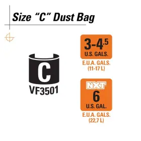 VF3501A RIDGID Up Dust Bags Vacs #2