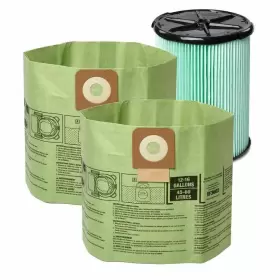VF6500 RIDGID Vac Osha Hepa Level Filtration Dust Bags Kit VF6500 RIDGID Vac Osha Hepa Level Filtration Dust Bags Kit