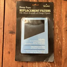 073056109904 RIVAL Fryer Filters Grease