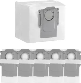 6-PACK ROBOROCK Disposable Dust Bags Robot Vacuum Cleaner Pro