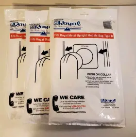 046034011346 ROYAL Paper Vacuum Bags Upright #2 046034011346 ROYAL Paper Vacuum Bags Upright #2
