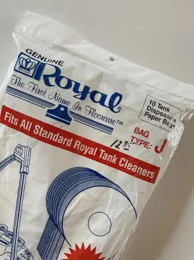 046034405886 ROYAL Vacuum Bags Tank Cleaners Disposable Paper #2 046034405886 ROYAL Vacuum Bags Tank Cleaners Disposable Paper #2