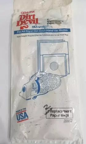 3-010347-001 ROYAL Devil Vac Bag 3-010347-001 ROYAL Devil Vac Bag