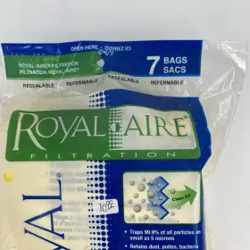 3-115016-000 ROYAL Aire Filtration Upright Vacuum Pack Bag #2