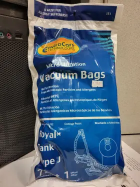 Type-j ROYAL Tank Allergy Vacuum Bag Type-j ROYAL Tank Allergy Vacuum Bag