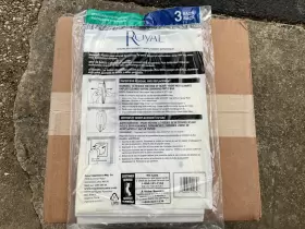 RO-067247 ROYAL Upright Vacuum Cleaner Bags #3 RO-067247 ROYAL Upright Vacuum Cleaner Bags #3